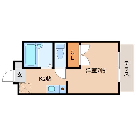 東静岡駅 徒歩15分 1階の物件間取画像